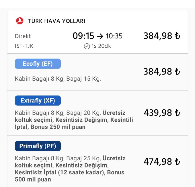 Tokat uçak bilet fiyatları 2022 İstanbulTokat THY uçak bileti ne